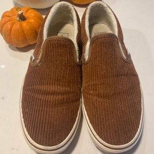 Vans Corduroy Slip Ons